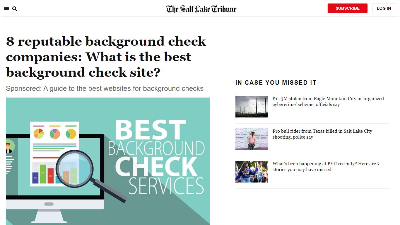 8 reputable background check companies: What is the best background ...